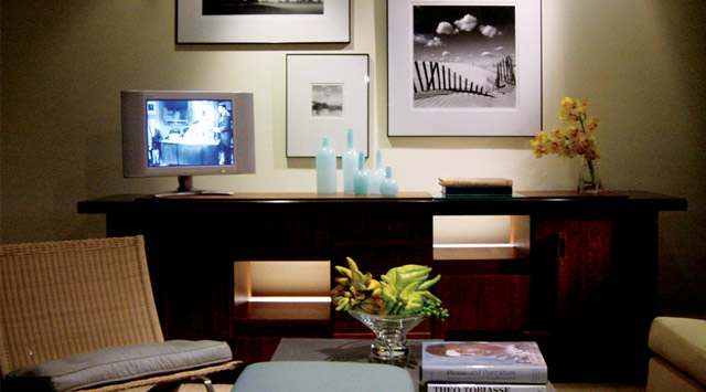 Murray Hill Townhouse Study - Library / Kitchen Lounge 