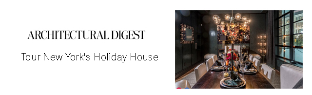 Architectural Digest: Tour New York’s Holiday House