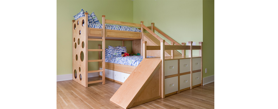 Bridghampton Children’s Room 2 - Custom Bunk Beds