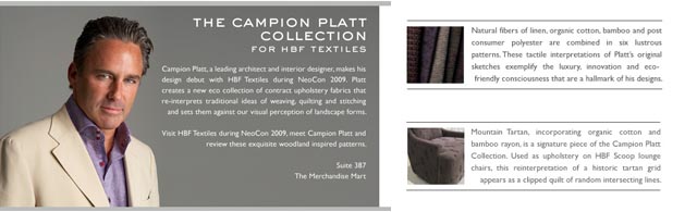 The Campion Platt Collection for HBF Textiles