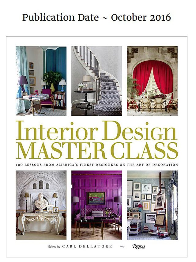 Interior Design Master Class: Publication Date October 2016