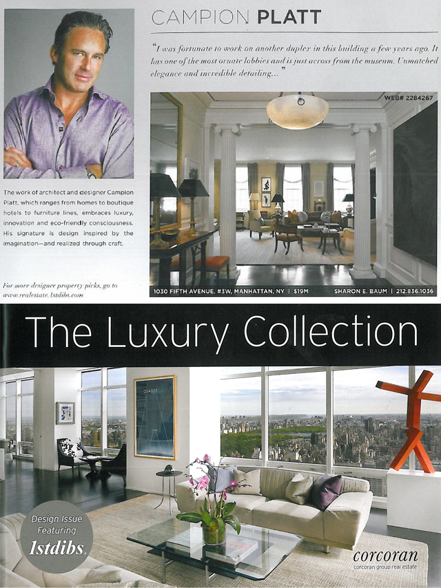 NY Design: Corcoran’s Luxury Collection