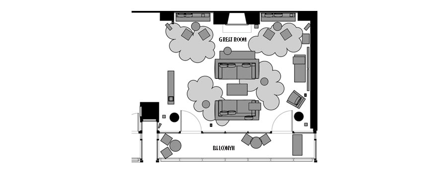 Esquire North - Heaven’s Chamber Floor Plan - Floor Plan/ 675sqft
