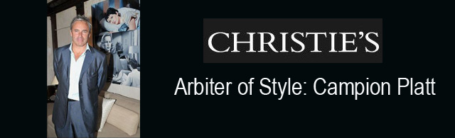 Christie’s Arbiter of Style: Campion Platt