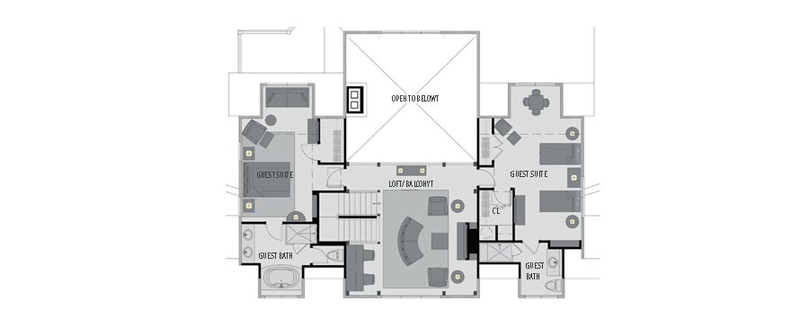 Green Brier 2nd Floor Plan - 2nd Floor/ 1756sqft